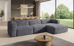 Lade das Bild in den Galerie-Viewer, Luxuriöses Designer Cord Ecksofa Comfy L – Modern, Gemütlich, Vielseitig Wohnzimmer