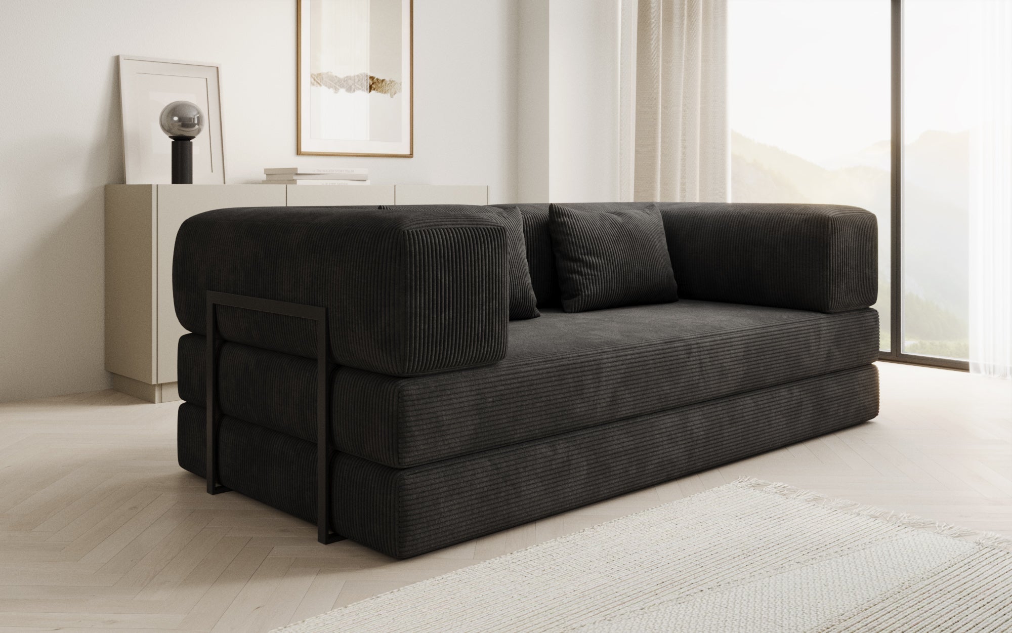Hochwertiger Ersatzbezug für Lazy Cord Sofa: Komfortabel, Stilvoll, Langlebig in Vielen Farben