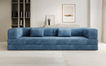 Lade das Bild in den Galerie-Viewer, Designer XXL Cord Sofa 3-Sitzer mit Schlaffunktion und Stauraum – Modern & Gemütlich