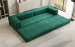 Lade das Bild in den Galerie-Viewer, Luxuriöses XXL Designer Samt Sofa mit Schlaffunktion, Stauraum und Komfort