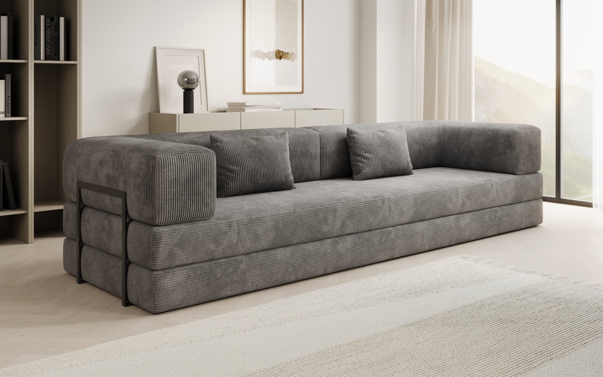 Hochwertiger Ersatzbezug für Lazy Cord Sofa: Komfortabel, Stilvoll, Langlebig in Vielen Farben