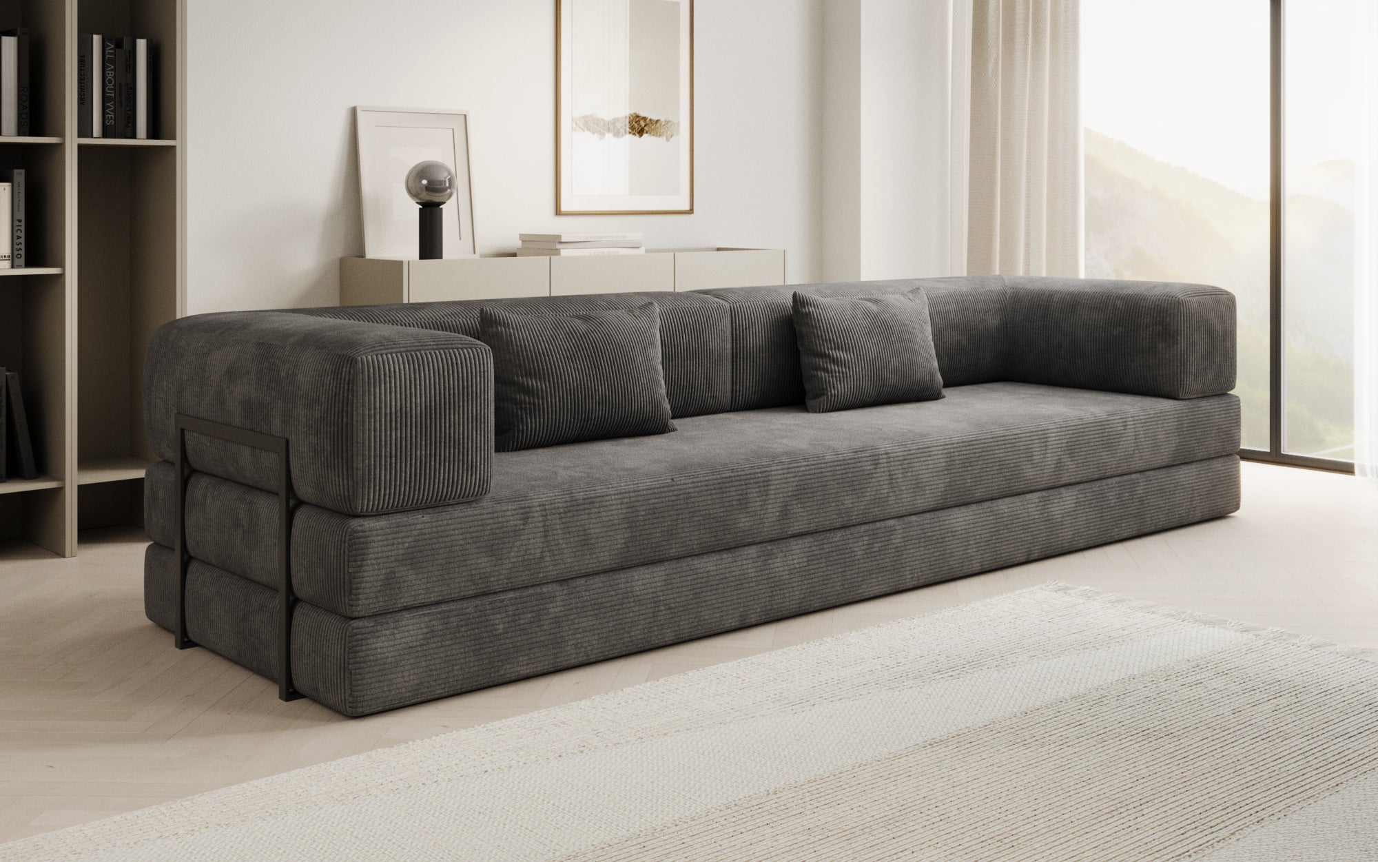 Hochwertiger Ersatzbezug für Lazy Cord Sofa: Komfortabel, Stilvoll, Langlebig in Vielen Farben