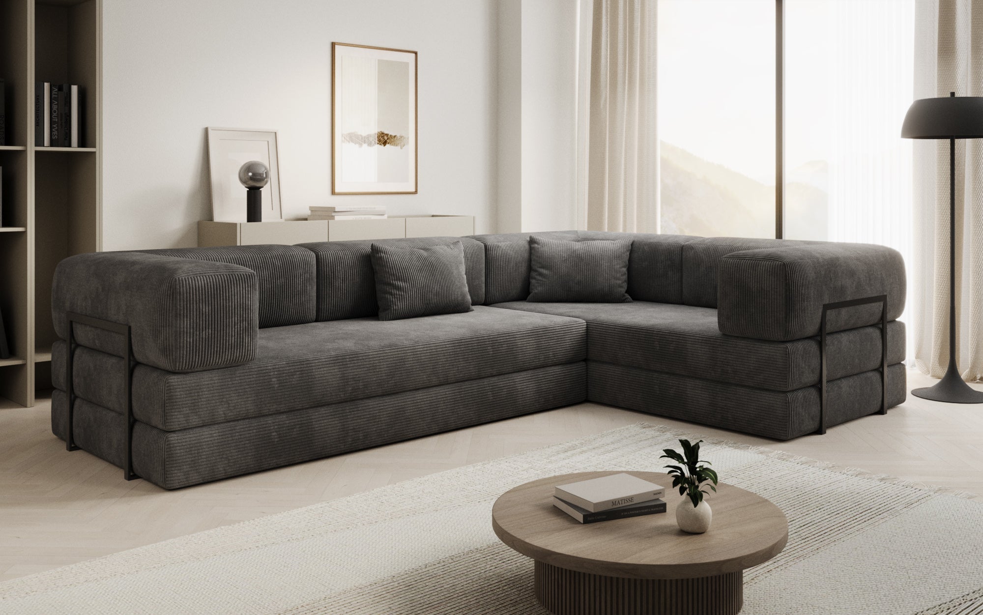 Hochwertiger Ersatzbezug für Lazy Cord Sofa: Komfortabel, Stilvoll, Langlebig in Vielen Farben