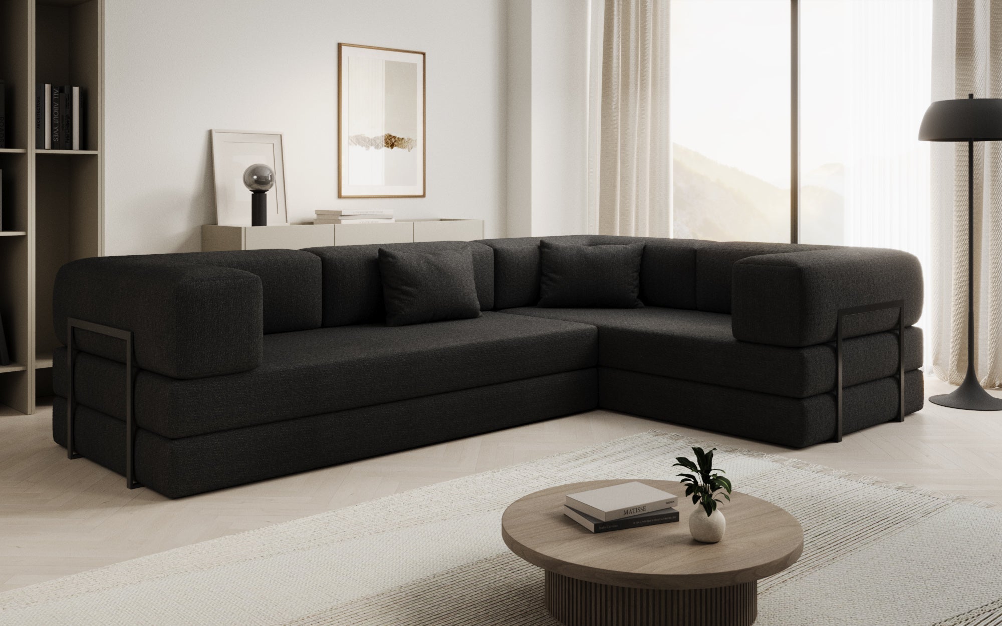 Luxuriöser Bouclé Ersatzbezug für Lazy Sofa – Stilvoller Schutz & Komfort