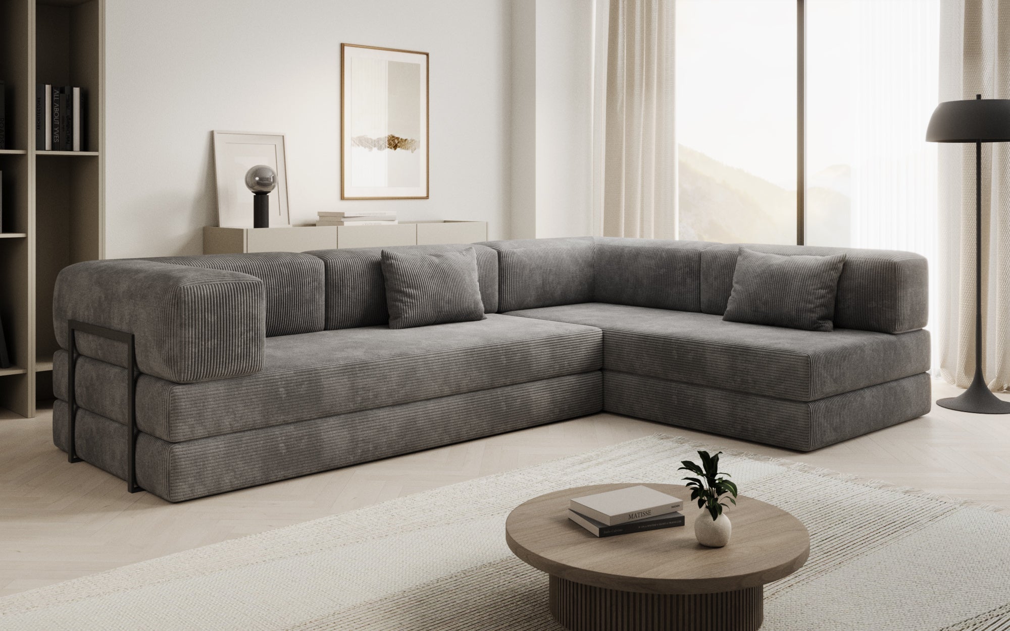 Hochwertiger Ersatzbezug für Lazy Cord Sofa: Komfortabel, Stilvoll, Langlebig in Vielen Farben