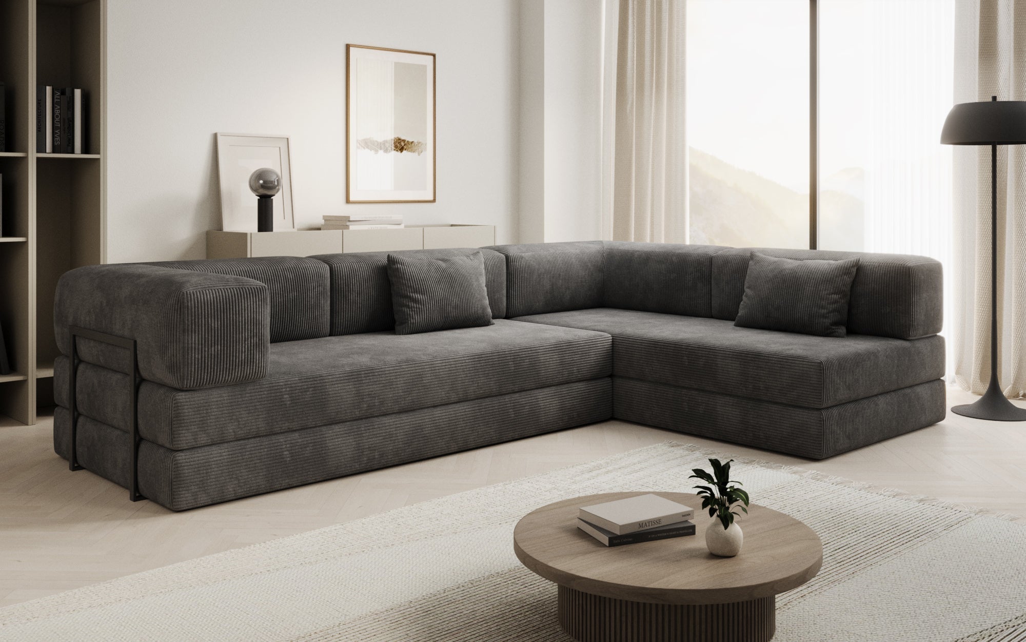 Hochwertiger Ersatzbezug für Lazy Cord Sofa: Komfortabel, Stilvoll, Langlebig in Vielen Farben