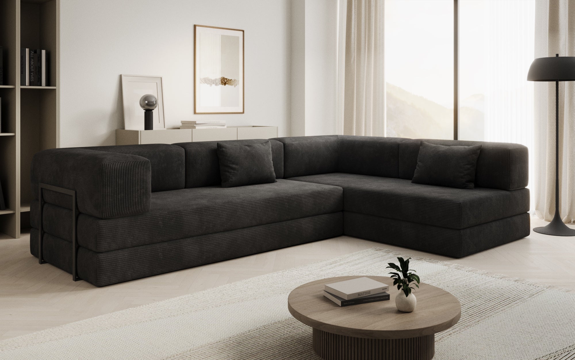 Hochwertiger Ersatzbezug für Lazy Cord Sofa: Komfortabel, Stilvoll, Langlebig in Vielen Farben