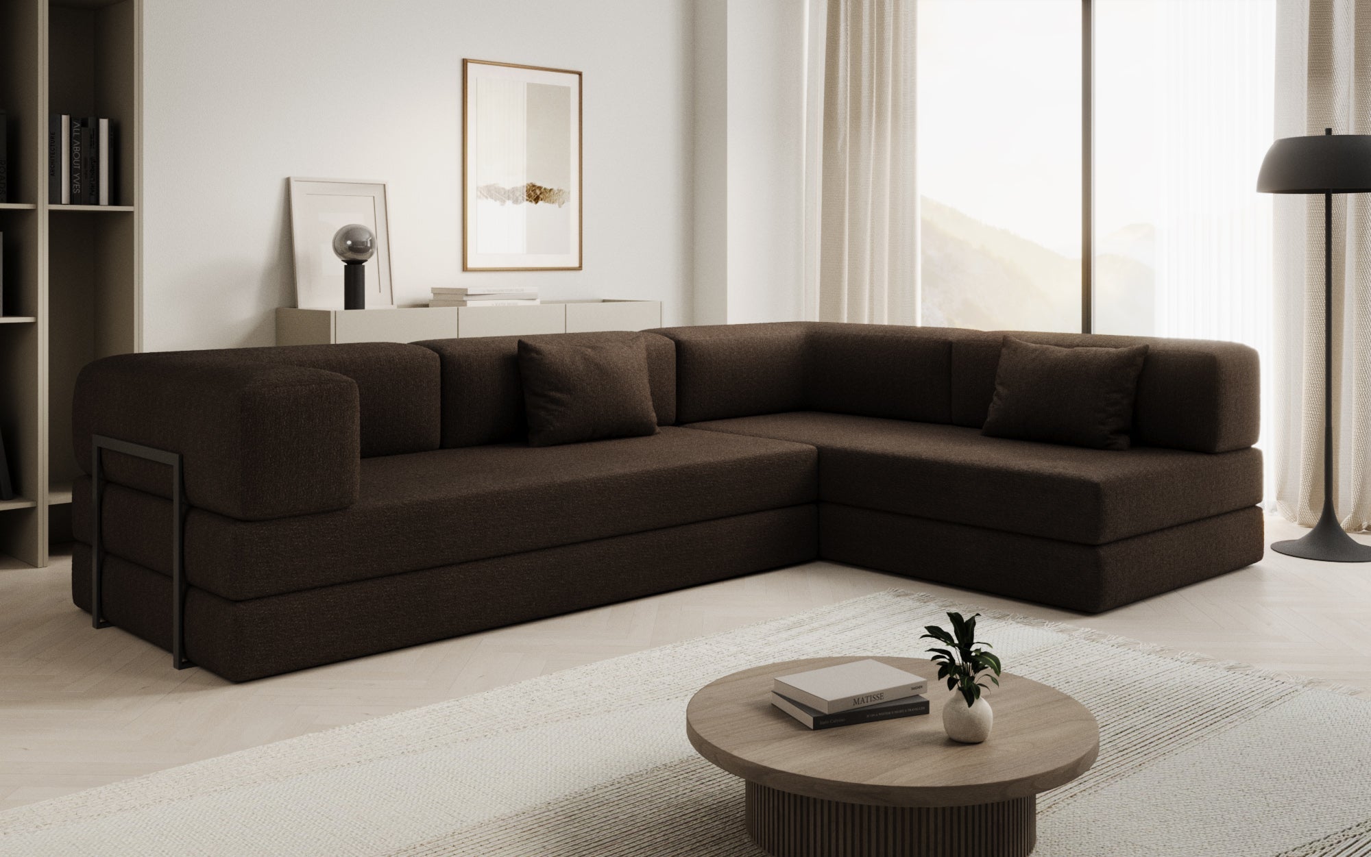 Luxuriöser Bouclé Ersatzbezug für Lazy Sofa – Stilvoller Schutz & Komfort