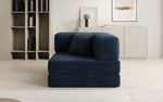 Lade das Bild in den Galerie-Viewer, Luxuriöser Samt-Relax-Sessel: Ergonomisch, Bequem, mit Schlaffunktion und Stauraum