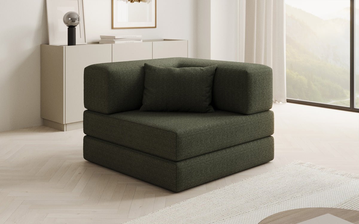 Luxuriöser Bouclé Ersatzbezug für Lazy Sofa – Stilvoller Schutz & Komfort