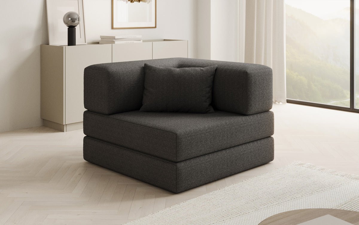 Luxuriöser Bouclé Ersatzbezug für Lazy Sofa – Stilvoller Schutz & Komfort