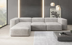 Lade das Bild in den Galerie-Viewer, Luxuriöses L-Sofa Snug, Samtbezug, Modulares Ecksofa, Gemütlich & Stilvoll