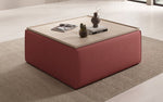 Lade das Bild in den Galerie-Viewer, Lesley Moderner Stoff Beistellhocker Couchtisch mit Verstecktem Stauraum in Vielen Farben