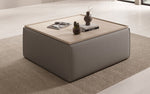 Lade das Bild in den Galerie-Viewer, Lesley Moderner Stoff Beistellhocker Couchtisch mit Verstecktem Stauraum in Vielen Farben