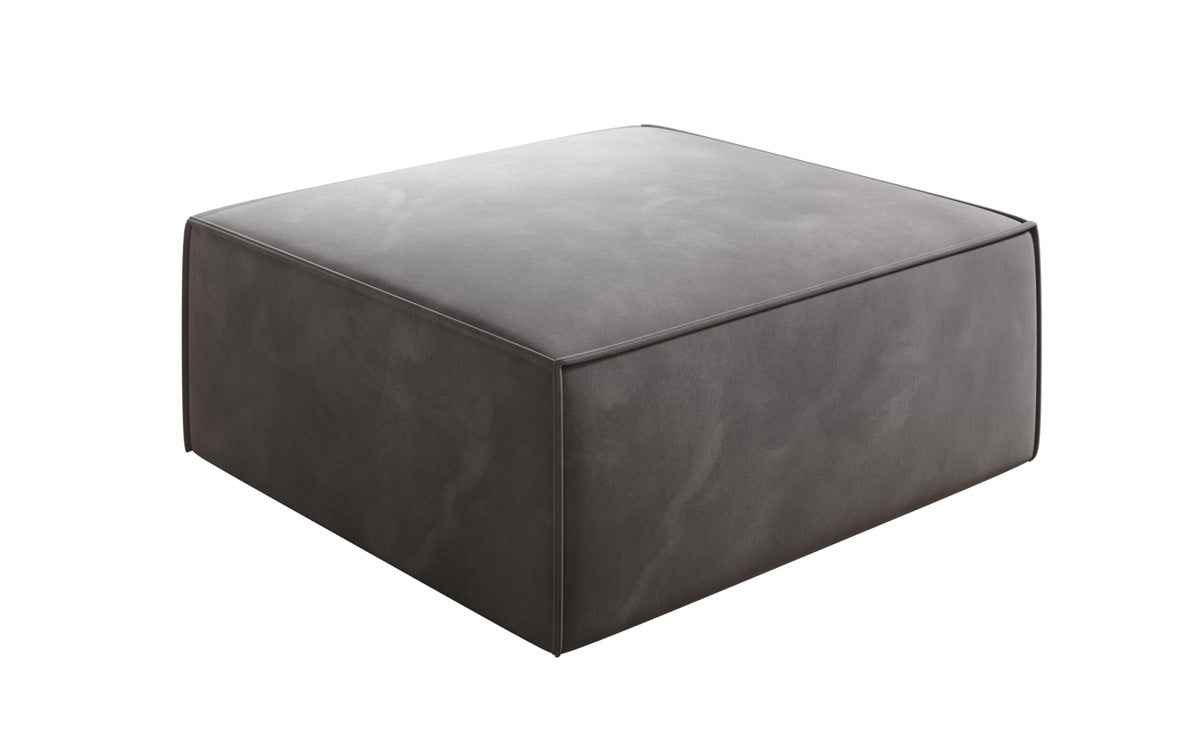 Lesley Samt Beistellhocker: Eleganter, Vielseitiger Sitzpouf für Modernes Wohnen