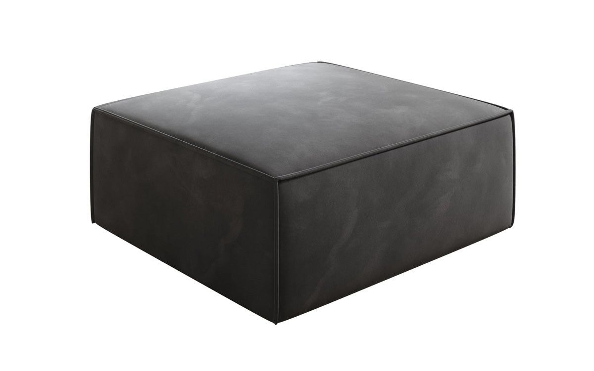 Lesley Samt Beistellhocker: Eleganter, Vielseitiger Sitzpouf für Modernes Wohnen