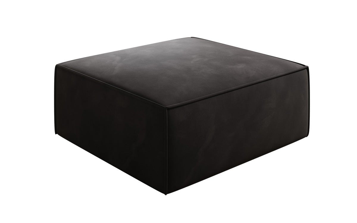 Lesley Samt Beistellhocker: Eleganter, Vielseitiger Sitzpouf für Modernes Wohnen