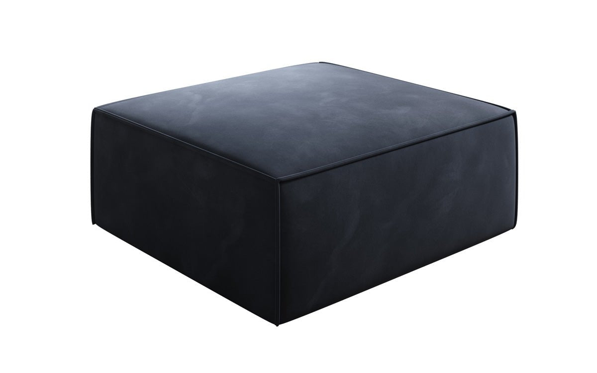 Lesley Samt Beistellhocker: Eleganter, Vielseitiger Sitzpouf für Modernes Wohnen