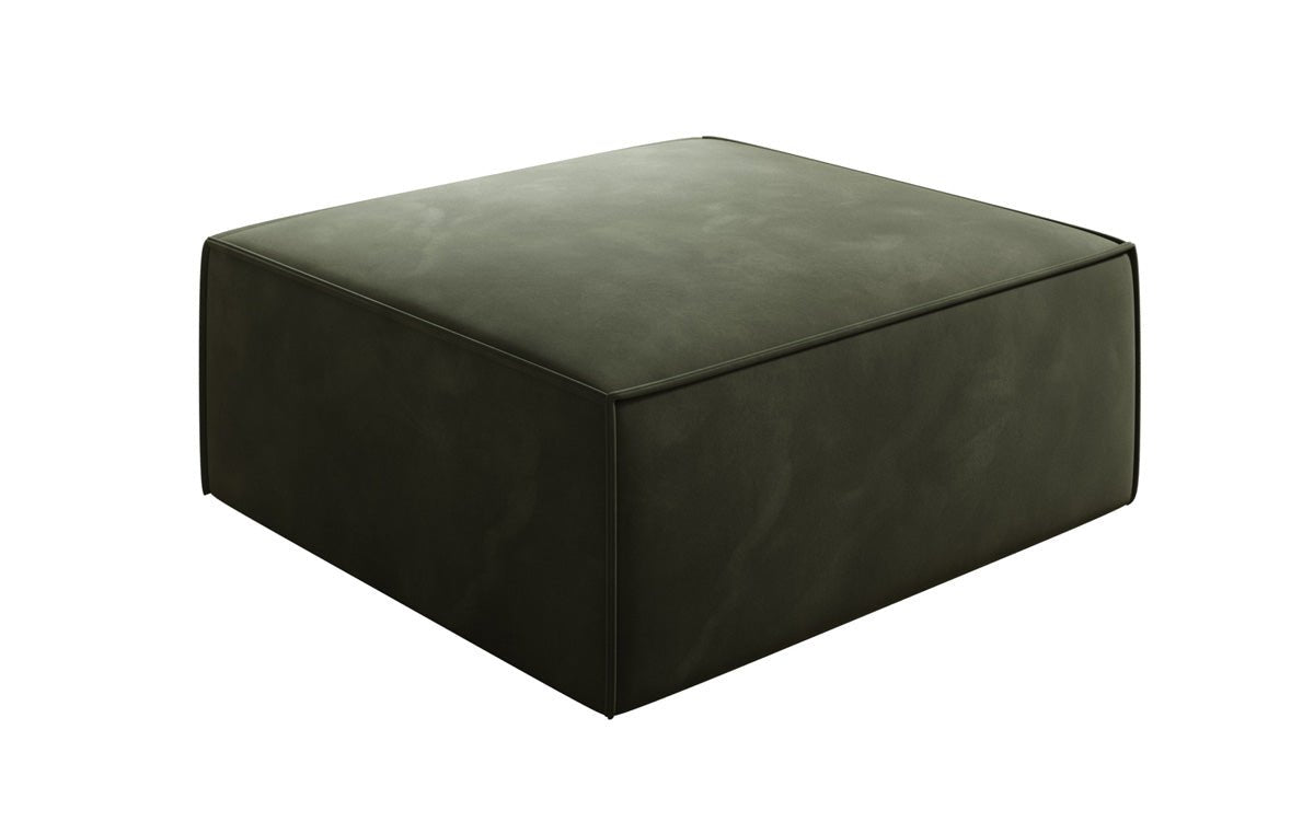 Lesley Samt Beistellhocker: Moderner, Vielseitiger Pouf für Gemütlichen Wohnkomfort, Stilvolles Design