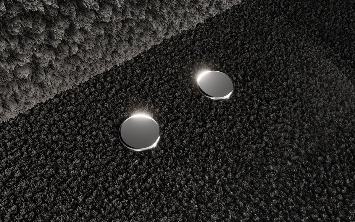 Luxuriöses Designer L-Sofa Sydney Bouclé mit Elektrischer Schlaffunktion & Stauraum