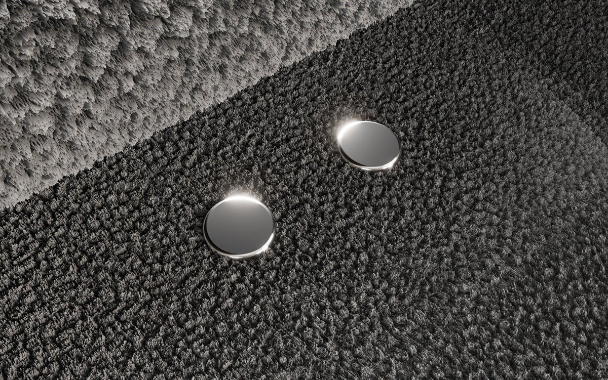 Luxuriöses Designer L-Sofa Sydney Bouclé mit Elektrischer Schlaffunktion & Stauraum