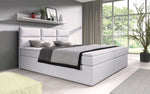 Lade das Bild in den Galerie-Viewer, Boxspringbett Carré mit 4 USB-Anschlüssen – Modernes Design, Hoher Komfort