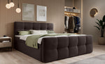 Lade das Bild in den Galerie-Viewer, Boxspringbett Cozy Samt: Luxuriöser Komfort, Eleganz und Praktischer Stauraum