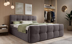 Lade das Bild in den Galerie-Viewer, Boxspringbett Cozy Samt: Luxuriöser Komfort, Eleganz und Praktischer Stauraum