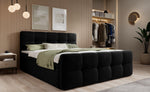 Lade das Bild in den Galerie-Viewer, Boxspringbett Cozy Samt: Luxuriöser Komfort, Eleganz und Praktischer Stauraum