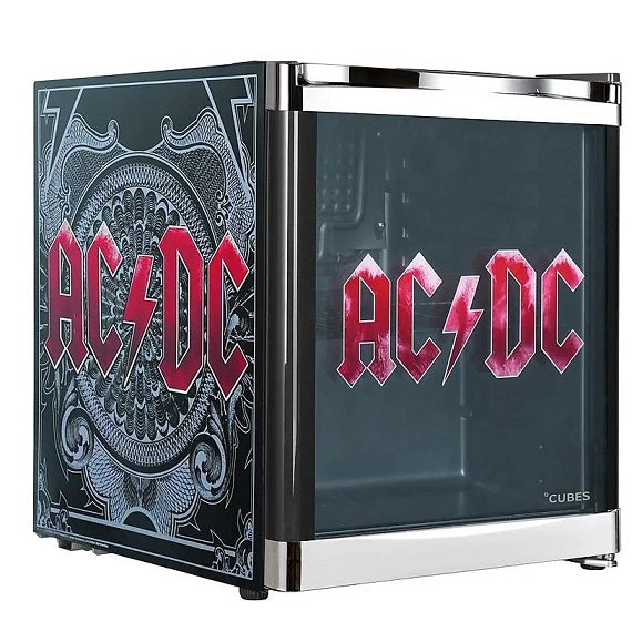 CUBES CC 202 E ACDC Getränkekühlschrank 48 l, schwarz‑rot
