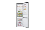 Lade das Bild in den Galerie-Viewer, LG Kühl-Gefrierkombination 384L Smart Inverter Kompressor Matte Black EEK C