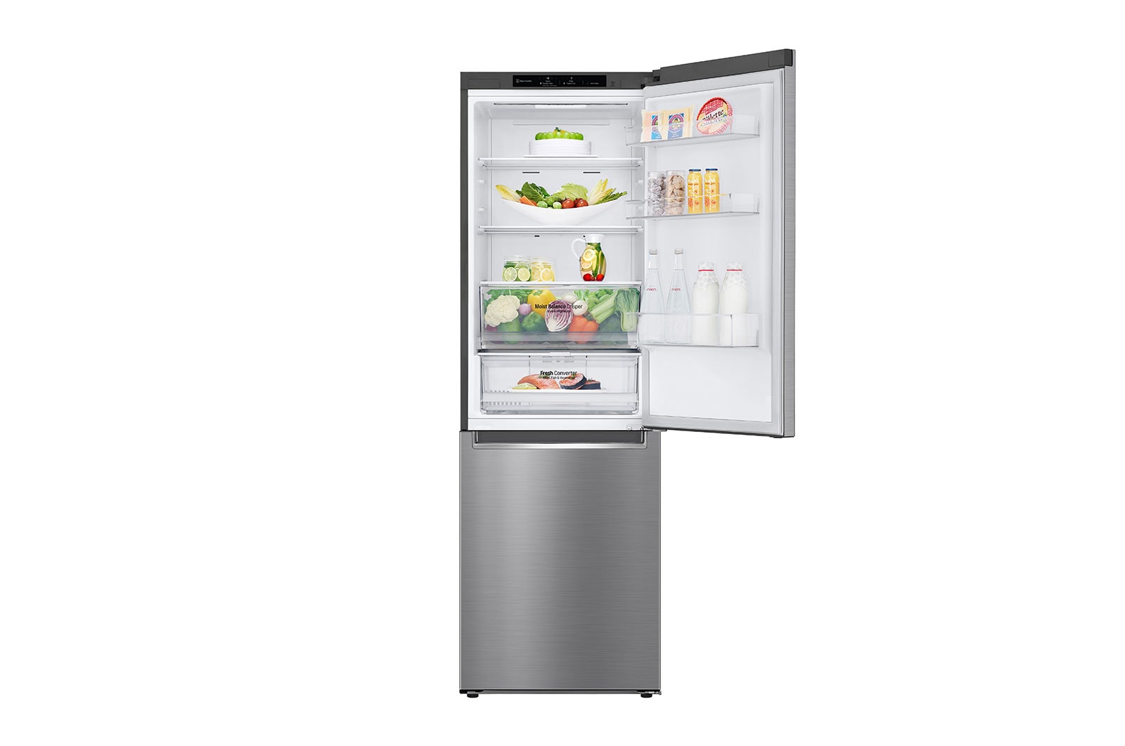 LG GBB61PZGCN1 Kühl-Gefrierkombination: Smart Inverter Compressor, C, 341L