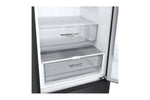 Lade das Bild in den Galerie-Viewer, LG Kühl-Gefrierkombination 384L Smart Inverter Kompressor Matte Black EEK C