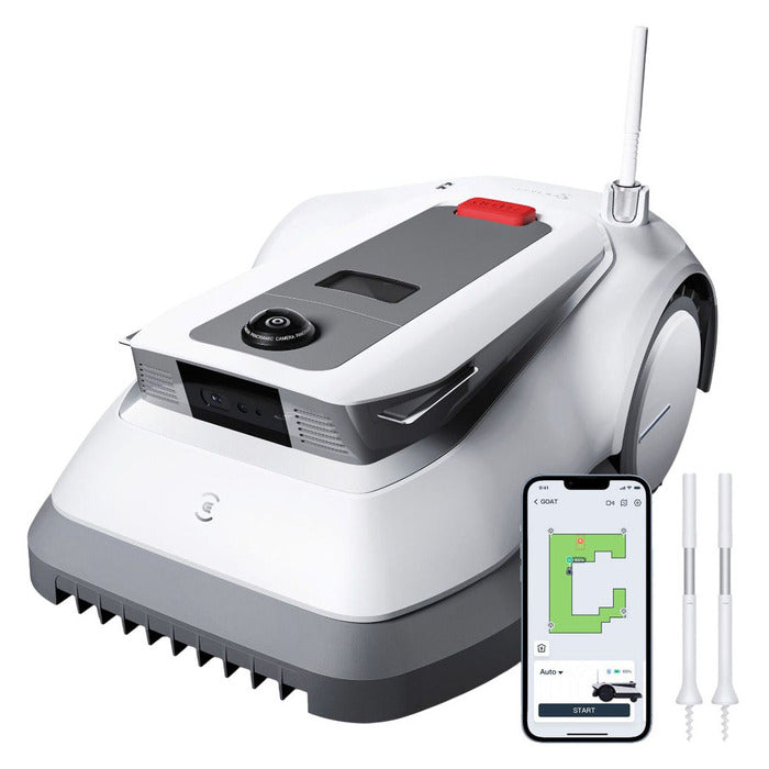 ECOVACS GOAT G1-800 Mähroboter: Kabellos, Präzise, Smart, 3D-Hindernisvermeidung, App-Steuerung