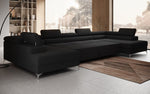 Lade das Bild in den Galerie-Viewer, Aurea U XXL Bouclé Ecksofa – Schlaf- & Klappfunktion für Dein Traumwohnzimmer