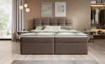Lade das Bild in den Galerie-Viewer, Luxuriöses Boxspringbett Cozy II Bouclé mit Integriertem Stauraum und Komfort