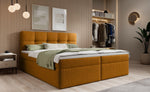 Lade das Bild in den Galerie-Viewer, Luxuriöses Boxspringbett Cozy II Bouclé mit Integriertem Stauraum und Komfort