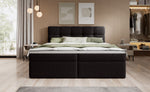 Lade das Bild in den Galerie-Viewer, Luxuriöses Boxspringbett Cozy II Bouclé mit Integriertem Stauraum und Komfort