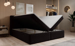 Lade das Bild in den Galerie-Viewer, Luxuriöses Boxspringbett Cozy II Bouclé mit Integriertem Stauraum und Komfort