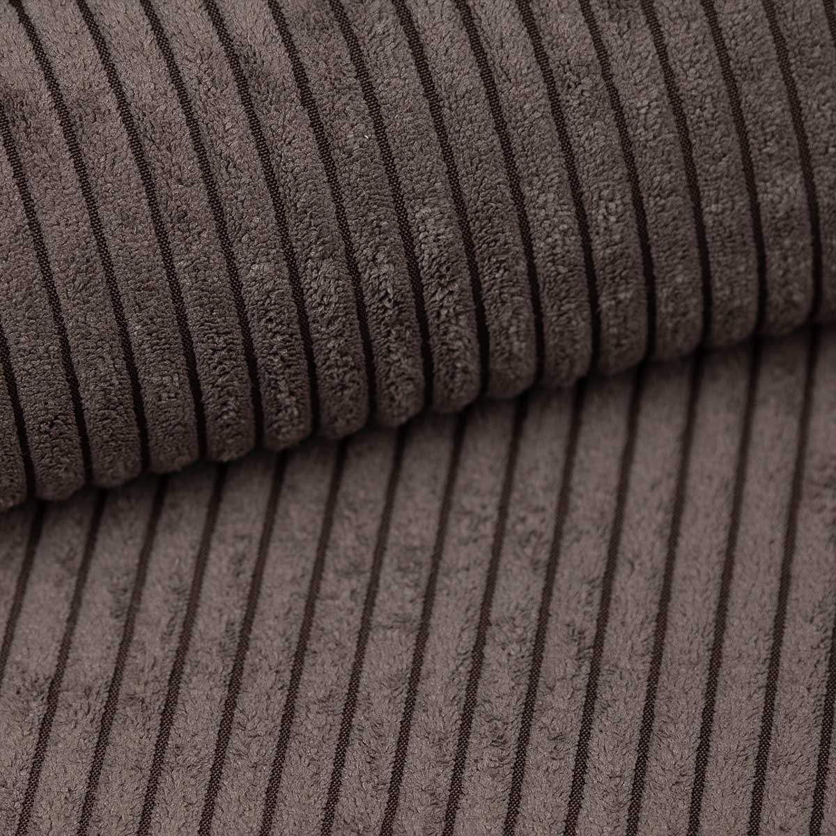 Luxuriöses Designer Cord Sofa 3-Sitzer – Komfort, Stil und Stauraum vereint