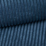 Lade das Bild in den Galerie-Viewer, Denver Designer Cord Sofa: Stilvoll, Bequem, mit Schlaf- und Klappfunktion