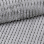 Lade das Bild in den Galerie-Viewer, Modernes Designer L-Sofa: Komfortables Cord-Ecksofa mit Schlaffunktion und Stauraum