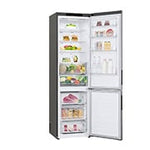 Lade das Bild in den Galerie-Viewer, LG Kühl-Gefrierkombination 384L, Inverter Linear Kompressor, A-Klasse, Platinum Silber