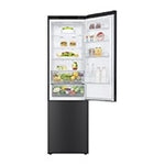 Lade das Bild in den Galerie-Viewer, LG Kühl-Gefrierkombination Matte Black: Linear Kompressor, NatureFRESH, leise & effizient