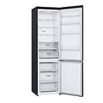 Lade das Bild in den Galerie-Viewer, LG Kühl-Gefrierkombination 384L Inverter Linear Kompressor Mattschwarz B-Klasse