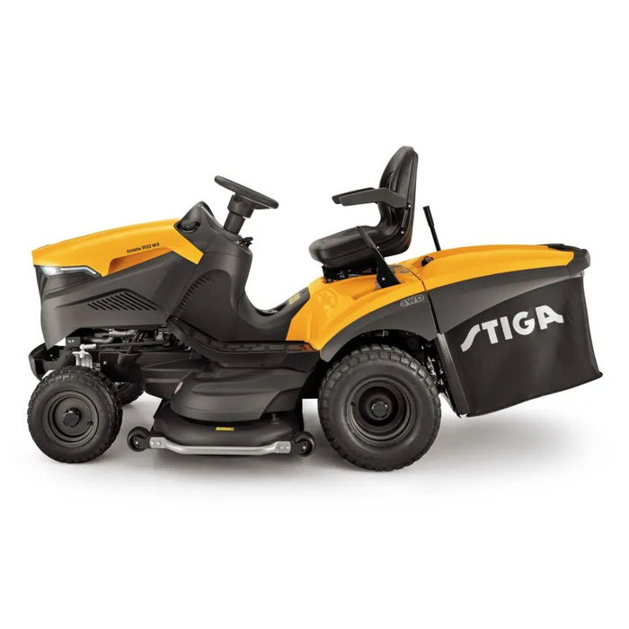 STIGA Estate 9122 WX Allrad Rasentraktor mit Honda V-Motor, 122cm Mähwerk, 360L Fangkorb