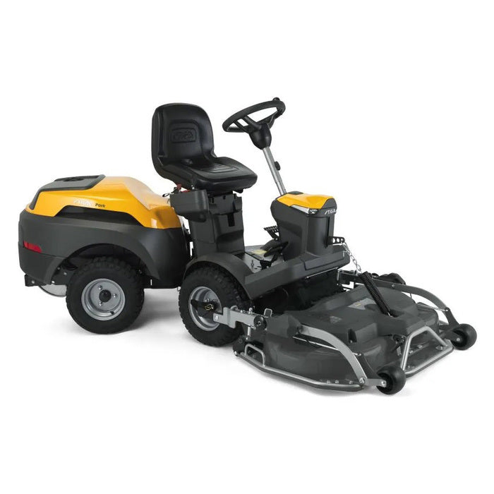 STIGA PARK 500 W Frontmäher Experience mit Combi 95 Q Plus Mähdeck – Leistungsstark, Wendig, Ganzjährig