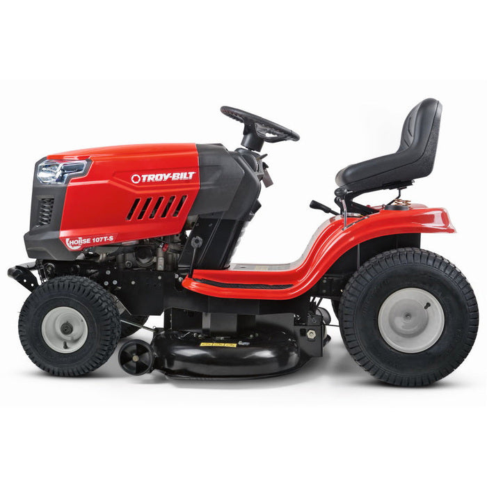 TROY-BILT PONY 92T-S Rasentraktor: Effizienter Mulchtraktor mit Seitenauswurf & Transmatic-Antrieb