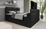 Lade das Bild in den Galerie-Viewer, Carito Boxspringbett mit TV-Lift, USB-Anschluss und Geräumigem Stauraum