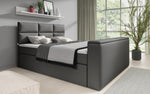 Lade das Bild in den Galerie-Viewer, Carito Boxspringbett mit TV-Lift, USB-Anschluss und Geräumigem Stauraum